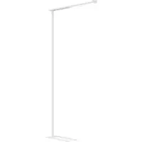 MAUL Vloerlamp MAULjet, dimbaar, wit / opaal, Werkkamer / Kantoor, Aluminium, Modern