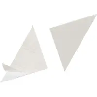 Durable Driehoektassen Cornerfix Transparant PVC Zelfklevend 12,5 x 12,5 cm 100 Stuks
