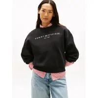 Tommy Hilfiger Sweatshirt zwart / wit