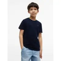 Tommy Hilfiger Shirt 'Essential' navy / rood / wit