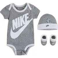 Nike Set 'Futura' donkergrijs / wit