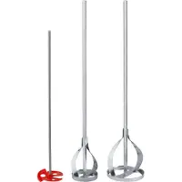 Kwb Set van 3 mengkorven voor verf en lak (verzinkt, geschikt voor boormachines)