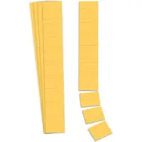 Ultradex Insteekkaarten 140702 Geel 70 x 32 mm 90 Stuks