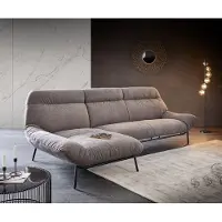 Es Hoekbank Shape High 305x160 steengrijs Longchair links by
