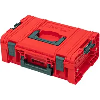 Qbrick PRO Technik Case 2.0 RED ULTRA HD Custom gereedschapskoffer 450 x 332 x 171 mm 12 l stapelbaar IP54 met opbergvak