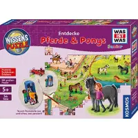 Sonstige Verlage Wissenspuzzle WAS IST WAS Junior - Entdecke den Ponyhof