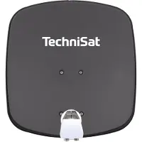Technisat DigiDish 45 satellietspiegel met dubbele LNB, grijs