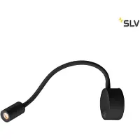 SLV Wand leeslamp Dio Flex Plate 1,9w - 2700K zwart