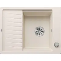 BLANCO ELON 45 S, SILGRANIT, kleur: softweiß (lichtbeige)