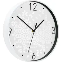 Leitz WOW Stille Wandklok Mordern - Wit