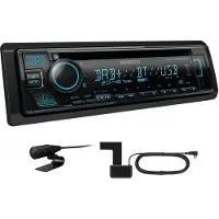 Kenwood KDC-BT560DAB Autoradio enkel DIN Aansluiting voor stuurbediening, Bluetooth handsfree, DAB+ tuner