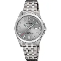Festina Kwartshorloge Calendario Titanium Horloge, dameshorloge, analoog, dag