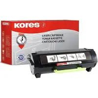 Kores toner pour lexmark ms710 ms711 ms810, schwarz g1398rb