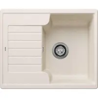 BLANCO ZIA 40 S, SILGRANIT, kleur: softweiß (lichtbeige)