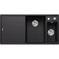 BLANCO AXIA III 6 S, SILGRANIT, zwart