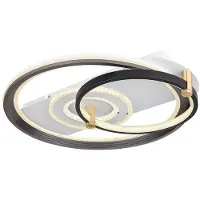Globo LED plafondlamp slaapkamerlamp woonkamerlamp afstandsbediening dimbaar nachtlamp geheugen, 2240 lm warm wit-koud wit 2700K - 6000K 46 W L 52 cm