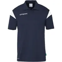 Uhlsport Squad 27 Short Sleeve Polo Blauw 14-15 Years Jongen