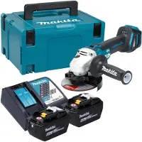 Makita DGA 511 Z Accu haakse slijper 18 V 125 mm Brushless Solo - zonder accu, zonder lader