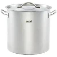 Gredil Professionele RVS Kookpan 36,6L Ø36x36cm - Ideaal voor Horeca