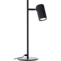 Brilliant Zwarte tafellamp Marty design