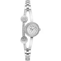 GUESS Analoog horloge 'Chloe' zilver