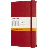 Moleskine Classic Notitieboek - Medium - Hardcover - Gelinieerd - Rood