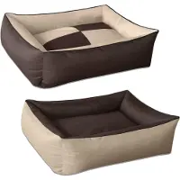 BedDog hondenmand MAX QUATTRO 4in1, vierkant hondenkussen, grote hondenbed, hondensofa, hondenhuis, met afneembare hoez, wasbaar, maat M-XXXL