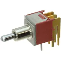 C & K Switches T205MH9ABE Toggle Switch T Series 20 V/AC, 20 V/DC 2x (aan)/uit/(aan) 1 stuk(s) Bulk