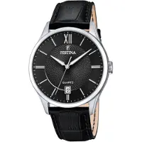 Festina - F20426/3 - Polshorloge - Heren - Quartz - Lederen band