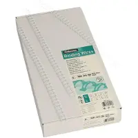 Fellowes bindruggen metaal 6 mm wit, 100 stuks