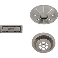 BLANCO - InFino afvoerset, platina 207406