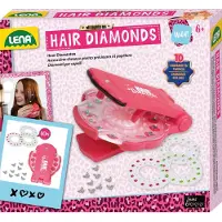 Lena haar diamanten knutselset - kleurrijke haarversiering voor kinderen.