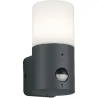 TRIO Buitenlamp Hoosic met bewegingssensor