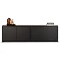 Bommel Wonen TV meubel Monza - 220 cm - Grijsbeige - 4 deuren