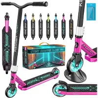 Kesser Stuntstep X-Limit-Pro 360° Step voor Volwassenen en Kinderen - Roze / Turkoois