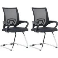 CLP Eureka Set van 2 Stoelen zwart