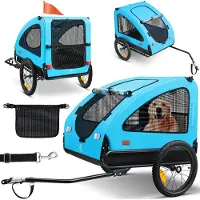 Kesser Hondenfietskar tot 45 kg 2in1 Fietskar Hond - Blauw