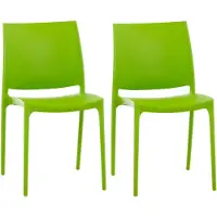 CLP Maya Set van 2 Stoelen groen