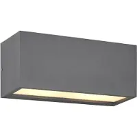 TRIO Design wandlamp Mayenne antraciet