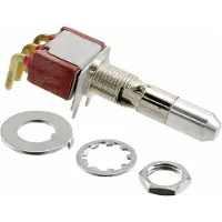 C & K Switches 7103K12A2BE Toggle Switch 7000 Series 20 V/AC, 20 V/DC 1x aan/uit/aan 1 stuk(s) Bulk