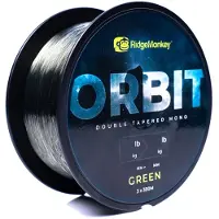 Ridgemonkey Orbit Double 300 M Fishing Tapered Leader Transparant 0.280-0.570 mm