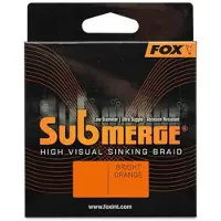 Fox International Submerge Orange Sinking 300 M Braided Line Transparant 0.250 mm