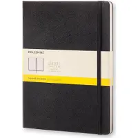 Moleskine Classic Notitieboek - Extra Large - Hardcover - Geruit - Zwart