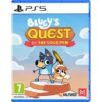 PS5 -spel Bluey's Quests for the Gold Pen