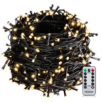 Monzana Kerstverlichting Warm Wit 60m Afstandsbediening