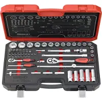 Format Dopsleutelset 1/4" en 1/2" 58-delig