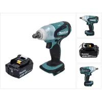 Makita DTW 251 F1 accu slagmoersleutel 18 V 230 Nm 1/2" + 1x oplaadbare accu 3.0 Ah - zonder oplader