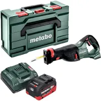 Metabo Sabelzaag, SSEP 18 LT accu reciprozaag 18 V 32 mm + 1x LiHD accu 5,5 Ah + lader + metabox