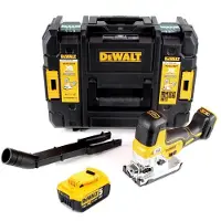 DeWalt DCS 335 NT accudecoupeerzaag 18V + 1x accu 5.0 Ah in TSTAK - zonder lader