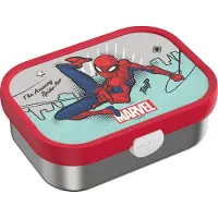 Mepal Campus RVS bento lunchbox met vork - Spiderman